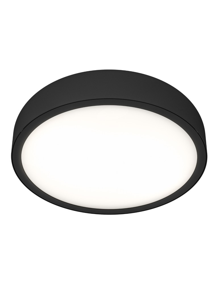 Open Design Highlights Cedrone PL Nero 22 CCT Plafon/Lampa Sufitowa  Biały|Czarny OR85921