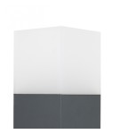 Lampy ogrodowe stojące - SU-MA CUBE MAX 70cm 1x20W E27 230V Ciemny popiel CB-MAX 700 DG Stojąca - produkt 2