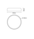 Open Design Highlights Cedrone Pl Bianco 30 CCT Plafon/Lampa Sufitowa Biały OR85945 Open Design Highlights Cedrone Pl Bianco 30 CCT Plafon/Lampa Sufitowa Biały OR85945