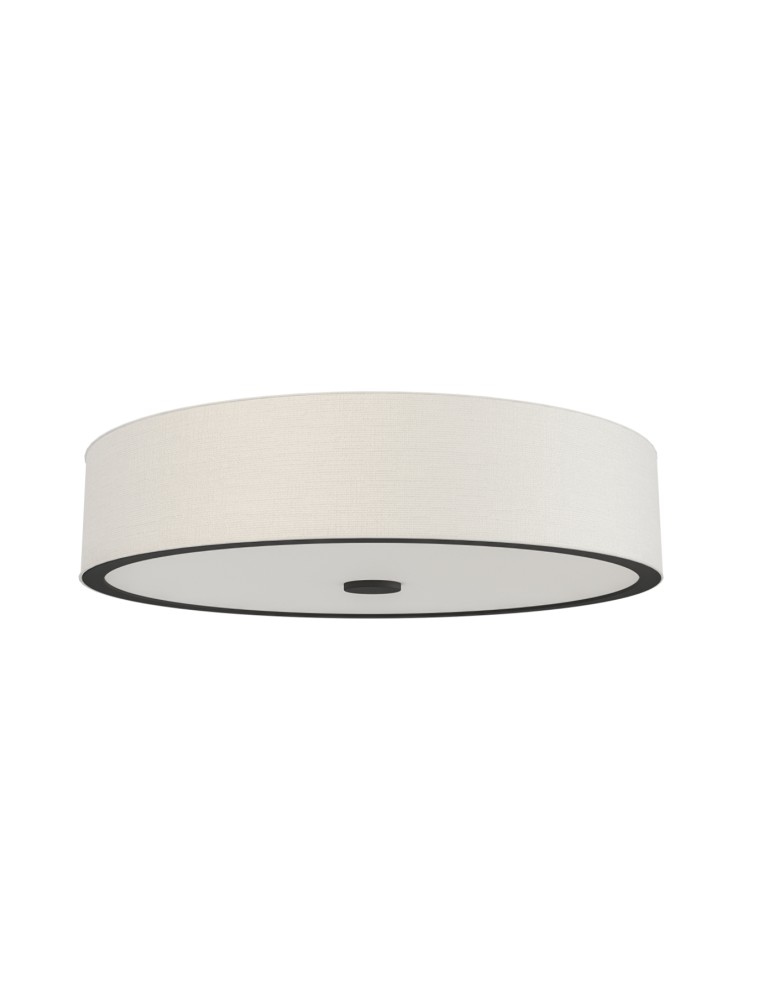 Open Design Highlights Zalindro PL Nero 74 Plafon/Lampa Sufitowa 6xE27 Max 15W LED 230V Biały Kremowy|Biały Matowy|Czarny OR86