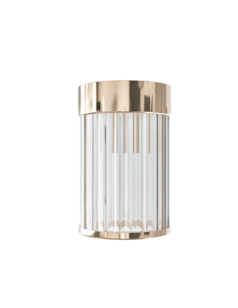 Open Design Highlights Fiatto PL Gold 8 Oprawa Nastropowa 1xG9 Max 8W LED 230V Transparentny|Złoto OR86089