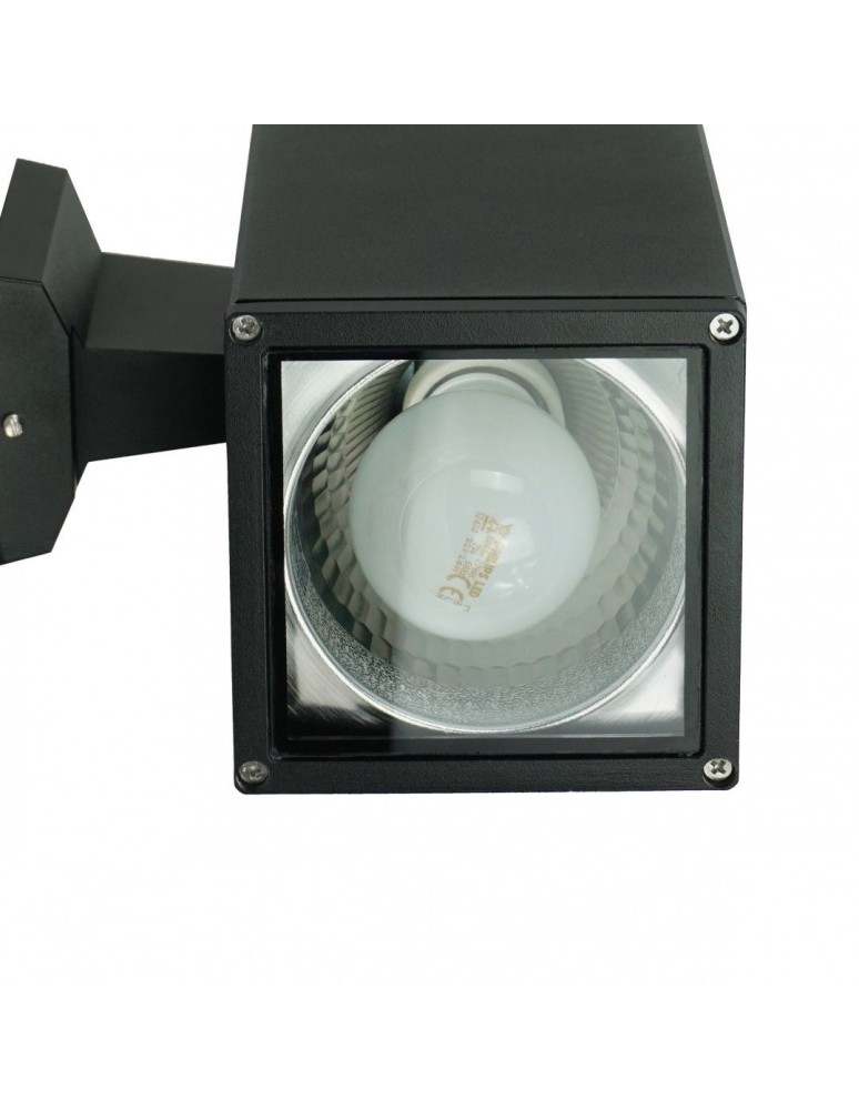 Kinkiety zewnętrzne - SU-MA ADELA 8001 BK Czarny Kinkiet - produkt kolory-swiatla.pl 3
