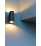 Kinkiety zewnętrzne - SU-MA ADELA 8001 BK Czarny Kinkiet - produkt 4