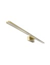 Open Design Highlights Luce Parette Old Gold 92 CCT IP44 Kinkiet 12W LED 3000K / 4500K / 6500K 230V 1656lm Biały|Złoto Satynow