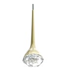 Open Design Highlights Crima Old Gold Wisząca 6W LED 3000K 230V 529lm Transparentny|Złoto Satynowe OR86171 Open Design Highlights Crima Old Gold Wisząca 6W LED 3000K 230V 529lm Transparentny|Złoto Satynowe OR86171
