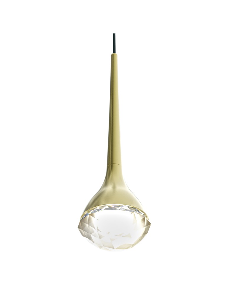 Open Design Highlights Crima Old Gold Wisząca 6W LED 3000K 230V 529lm Transparentny|Złoto Satynowe OR86171 Open Design Highlights Crima Old Gold Wisząca 6W LED 3000K 230V 529lm Transparentny|Złoto Satynowe OR86171