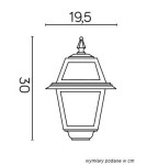 Klosze do lamp zewnętrznych - SU-MA Witraż K 1018 N Klosz - produkt 5