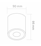 Open Design Highlights Rullo Toupe IP44 Oprawa Nastropowa 1xGU10 Max 8W LED 230V Toupe OR86287 Open Design Highlights Rullo Toupe IP44 Oprawa Nastropowa 1xGU10 Max 8W LED 230V Toupe OR86287