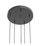 Lampy wiszące kule - Open Design Highlights Bolicina V Gold Wisząca 5x5W LED 3000K 230V 2680lm Transparentny|Złoty OR85518 - product 3