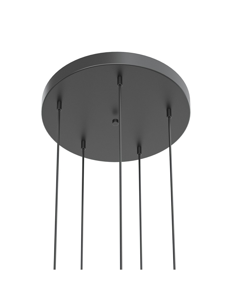 Open Design Highlights Bolicina V Gold Wisząca 5x5W LED 3000K 230V 2680lm Transparentny|Złoty OR85518