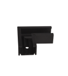 Akcesoria do szynoprzewodów magnetycznych - Maxlight Kątownik 90°. Montaż Na Sufit Lub Ścianę. Do Szyn NT0006,NT0007- Micro11 Czarny NT0008 - product 1