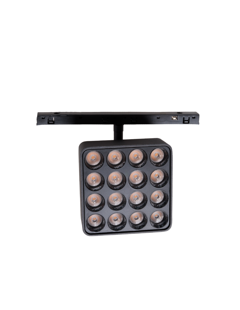 Maxlight Raster 12W Czarny Kwadrat 2700-5000K Zigbee- Micro11 N0013Z Maxlight Raster 12W Czarny Kwadrat 2700-5000K Zigbee- Micro11 N0013Z