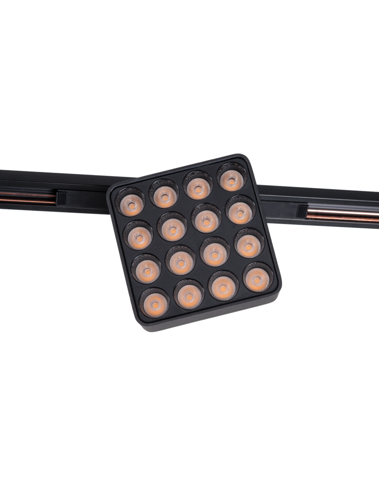 Maxlight Raster 12W Czarny Kwadrat 2700-5000K Zigbee- Micro11 N0013Z Maxlight Raster 12W Czarny Kwadrat 2700-5000K Zigbee- Micro11 N0013Z