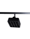 Maxlight Raste 12W Czarny Kwadrat 3000K On-Off- Micro11 N0013N