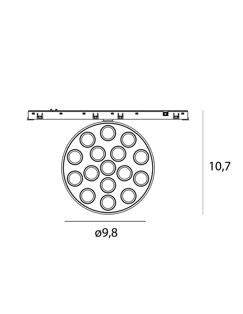 Maxlight Raster 12W Czarny Okrągły 2700-5000K Zigbee- Micro11 N0012Z Maxlight Raster 12W Czarny Okrągły 2700-5000K Zigbee- Micro11 N0012Z