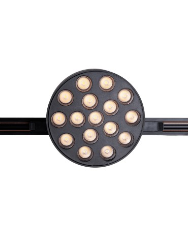 Maxlight Raster 12W Czarny Okrągły 3000K On-Off- Micro11 N0012N - produkt 2
