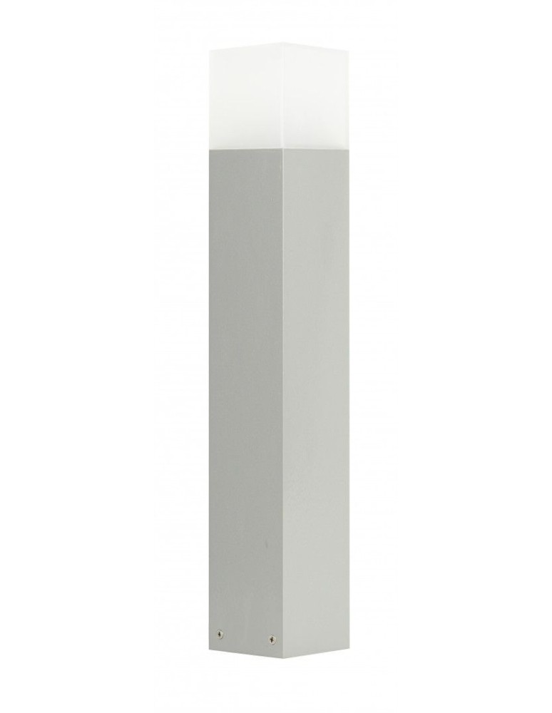 SU-MA CUBE 58cm 1x20W E27 230V Srebrny CB-580 AL Stojąca
