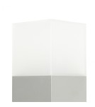 Lampy ogrodowe stojące - SU-MA CUBE 58cm 1x20W E27 230V Srebrny CB-580 AL Stojąca - produkt 2