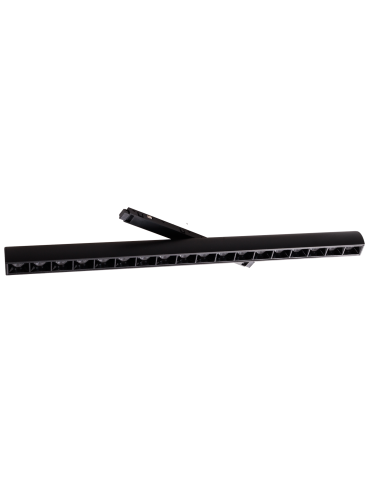 Maxlight Raster 18W Czarny Obrotowy 3000K On-Off- Micro11 N0004N