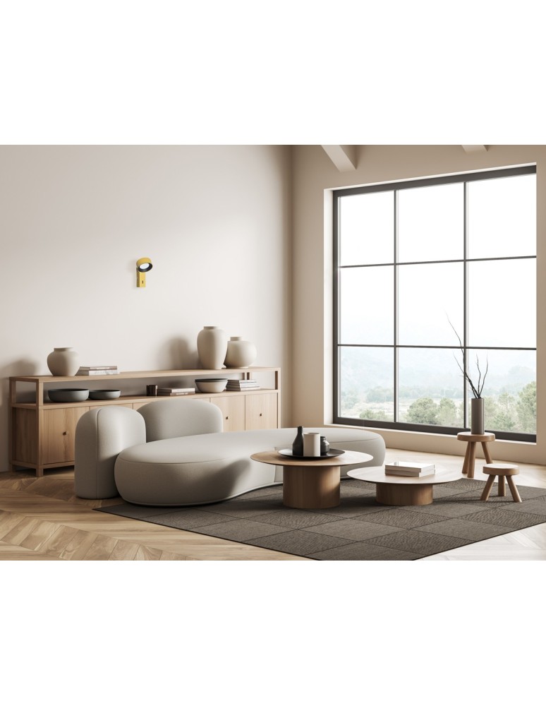Kinkiety do sypialni - Italux Otal Kinkiet LED 1.8W 4000K 489 lm Żółty WL-47390-1-YLL - product kolory-swiatla.pl 2