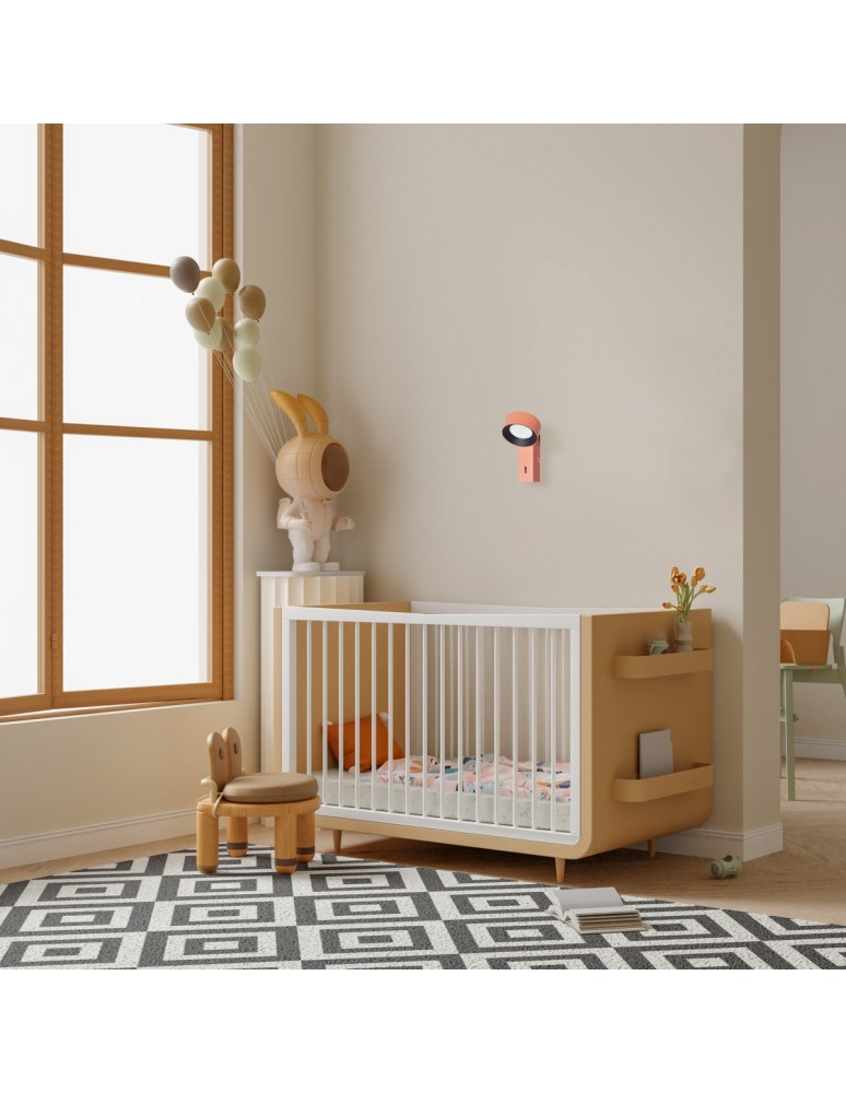 Kinkiety do sypialni - Italux Otal Kinkiet LED 1.8W 4000K 489 lm Pomarańczowy WL-47390-1-OR - product kolory-swiatla.pl 2