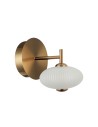 Italux Nico Kinkiet LED 5W 3000K 480 lm Czarny, złoty WL-8545-1-BK-GD
