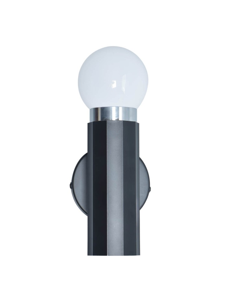 Italux Macera Kinkiet 1xE27 piaskowy czarny WL-33849-1-BK