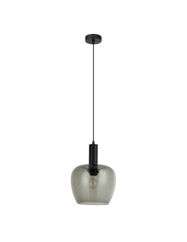 Italux Aprica Wisząca 1xE27 Czarny PND-59769-BK-SG
