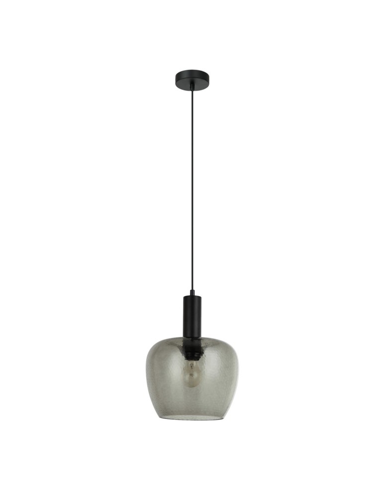 Italux Aprica Wisząca 1xE27 Czarny PND-59769-BK-SG