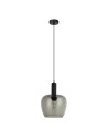 Italux Aprica Wisząca 1xE27 Czarny PND-59769-BK-SG