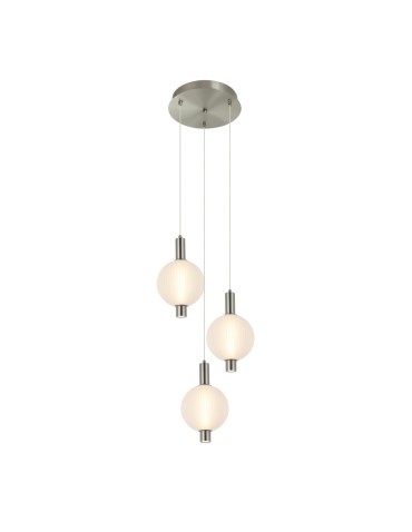 Italux Lenti Wisząca LED 18W 3000K 1507 lm Czarny, złoty PND-83631-3-SC-WH