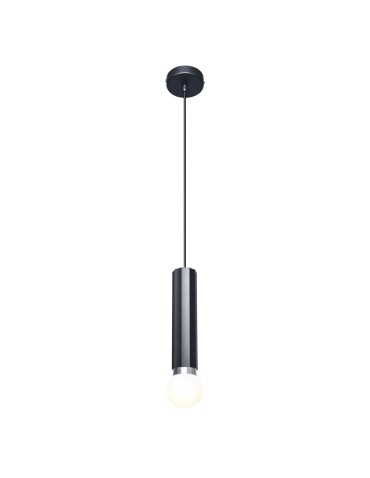 Italux Macera Wisząca 1xE27 piaskowy czarny PND-33849-1-BK