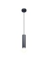 Italux Macera Wisząca 1xE27 piaskowy czarny PND-33849-1-BK