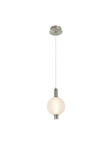 Italux Lenti Wisząca LED 7W 3000K 595 lm Czarny, złoty PND-83631-1-SC-WH