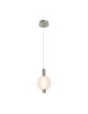 Italux Lenti Wisząca LED 7W 3000K 595 lm Czarny, złoty PND-83631-1-SC-WH