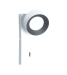 Kinkiety do sypialni - Italux Fonten Kinkiet LED 1.8W 4000K 489 lm Piaskowany biały WL-47380-1-WH - product 1