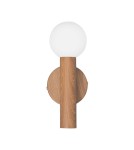 Kinkiety w stylu skandynawskim - Italux Filano Kinkiet 1xG9 Brązowy WL-33574-1-WD - product 3