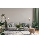 Kinkiety w stylu skandynawskim - Italux Filano Kinkiet 1xG9 Brązowy WL-33574-1-WD - product 2