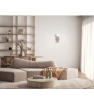 Kinkiety w stylu skandynawskim - Italux Filano Kinkiet 1xG9 Kawowy WL-33574-1-CF - product 2