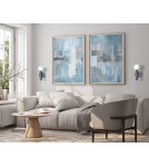 Kinkiety w stylu skandynawskim - Italux Filano Kinkiet 1xG9 piaskowy czarny WL-33574-1-BK - product 2