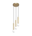 Lampy wiszące potrójne - Italux Filano Wisząca 3xG9 Złoty PND-33574-3-GD - product 3