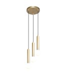 Lampy wiszące potrójne - Italux Filano Wisząca 3xG9 Złoty PND-33574-3-GD - product 1