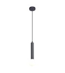 Lampy wiszące pojedyncze - Italux Filano Wisząca 1xG9 piaskowy czarny PND-33574-1-BK - product 1
