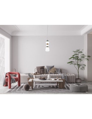 Italux Evans Wisząca LED 15W 3000K 1920 lm Złoty PND-94981V-3B-GD - produkt 2