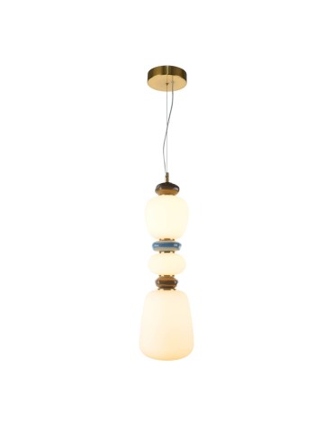Italux Evans Wisząca LED 19W 3000K 2200 lm Złoty PND-94981V-3A-GD