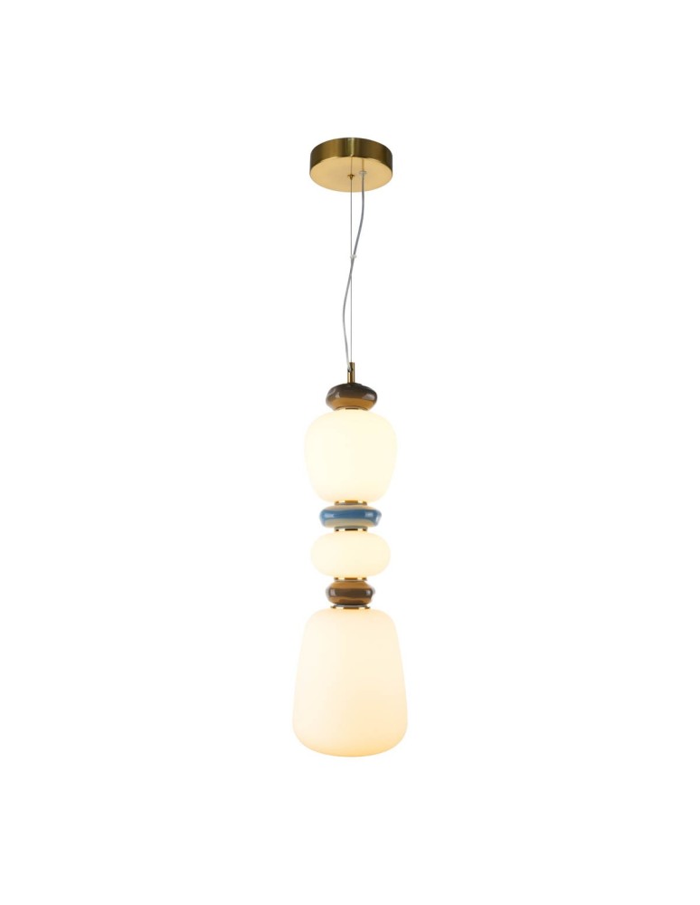 Italux Evans Wisząca LED 19W 3000K 2200 lm Złoty PND-94981V-3A-GD