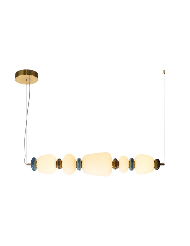 Italux Evans Wisząca LED 26W 3000K 2960 lm Złoty PND-94981-5A-GD
