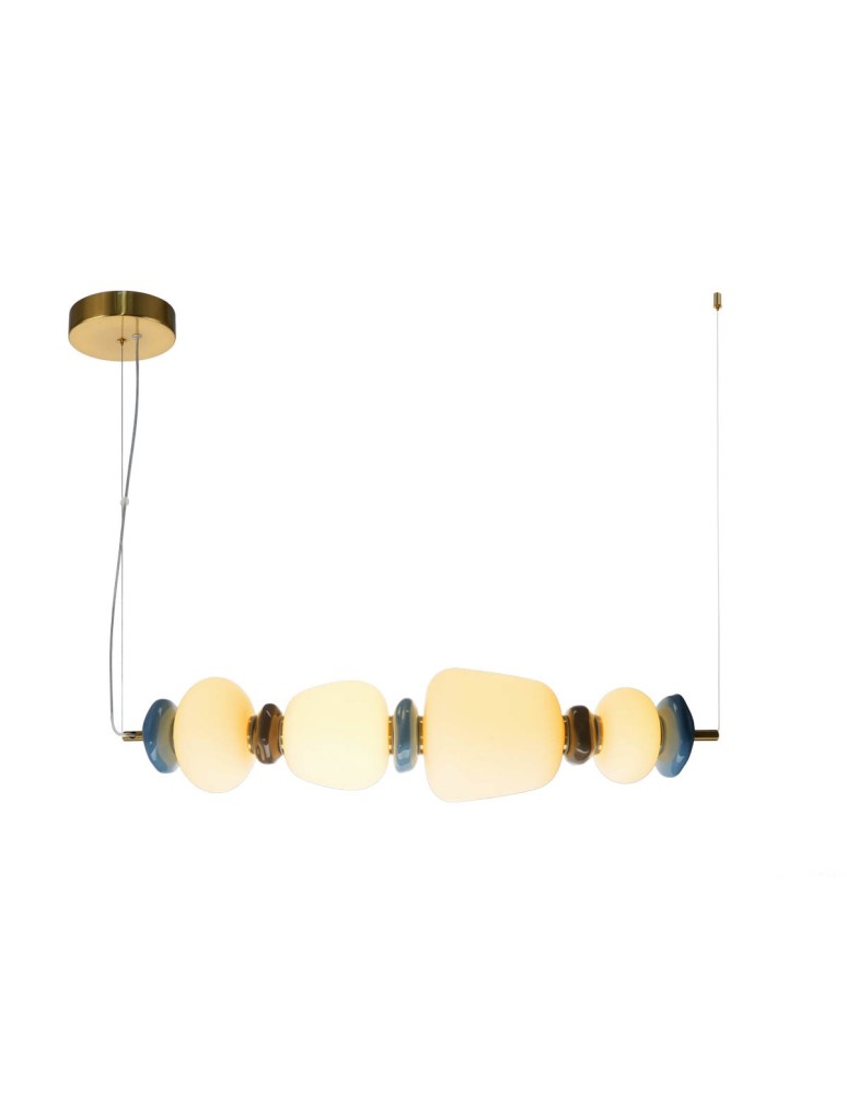 Italux Evans Wisząca LED 22W 3000K 2660 lm Złoty PND-94981-4A-GD