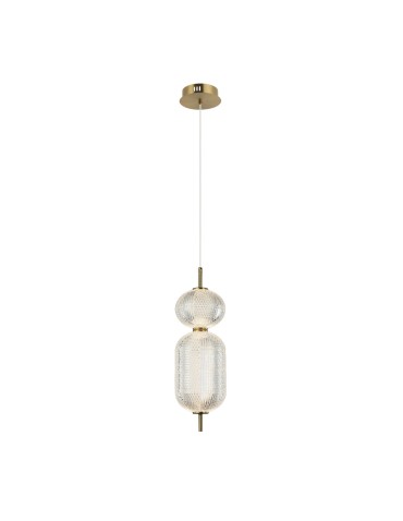 Italux Corado Wisząca LED 15W 3000K 1647 lm Złoty PND-81438-1C-GD