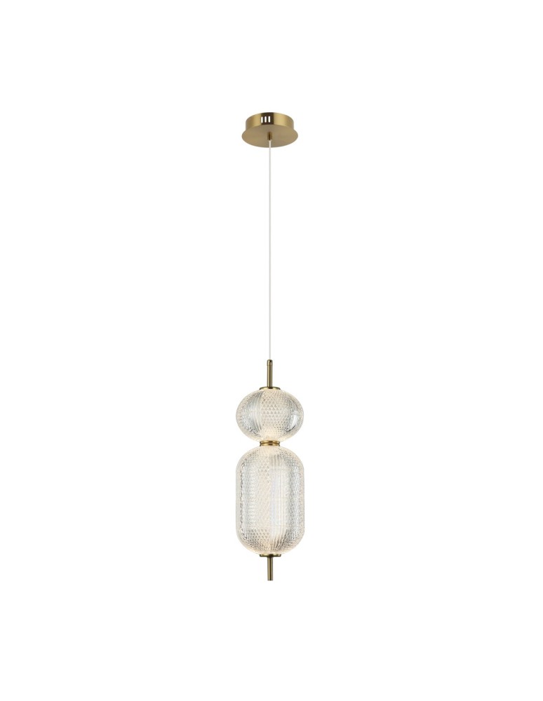 Italux Corado Wisząca LED 15W 3000K 1647 lm Złoty PND-81438-1C-GD
